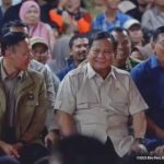 presiden prabowo tapanuli selatan bersama pengungsi