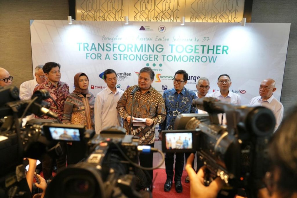 Menteri Koordinator Bidang Perekonomian, Airlangga Hartarto