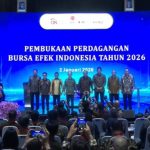 Pembukaan perdagangan BEI 2026 di Bursa Efek Indonesia Jakarta