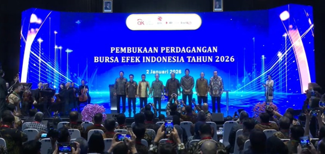 Pembukaan perdagangan BEI 2026 di Bursa Efek Indonesia Jakarta
